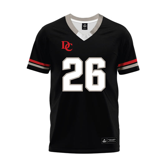 Davidson - NCAA Football : Jayden Ferguson - 2024 Black Premium Football Jersey-0