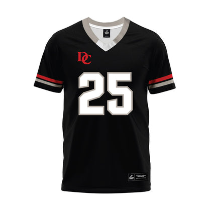 Davidson - NCAA Football : Aaron Carey - 2024 Black Premium Football Jersey