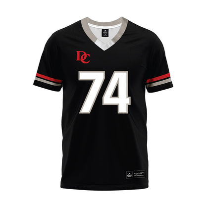 Davidson - NCAA Football : Kyler Herring - 2024 Black Premium Football Jersey-0