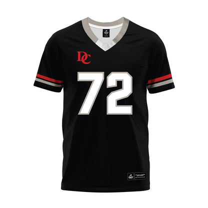 Davidson - NCAA Football : Liam Turner - 2024 Black Premium Football Jersey