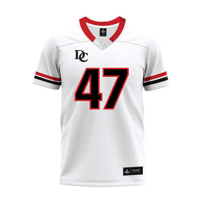 Davidson - NCAA Football : Nash Pippin - 2024 White Premium Football Jersey-0