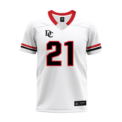 Davidson - NCAA Football : Caiden Collins - 2024 White Premium Football Jersey-0