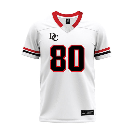Davidson - NCAA Football : Xavier Vela - 2024 White Premium Football Jersey-0