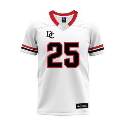 Davidson - NCAA Football : Aaron Carey - 2024 White Premium Football Jersey