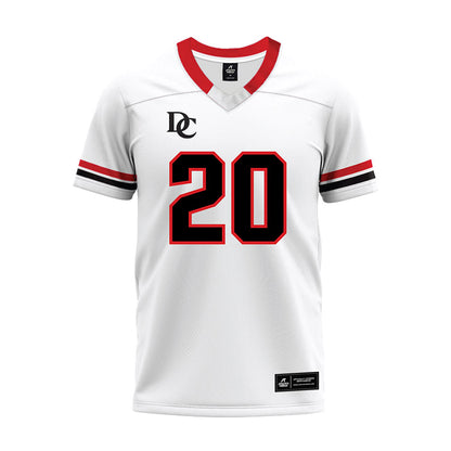 Davidson - NCAA Football : Quinton Cancel II - 2024 White Premium Football Jersey
