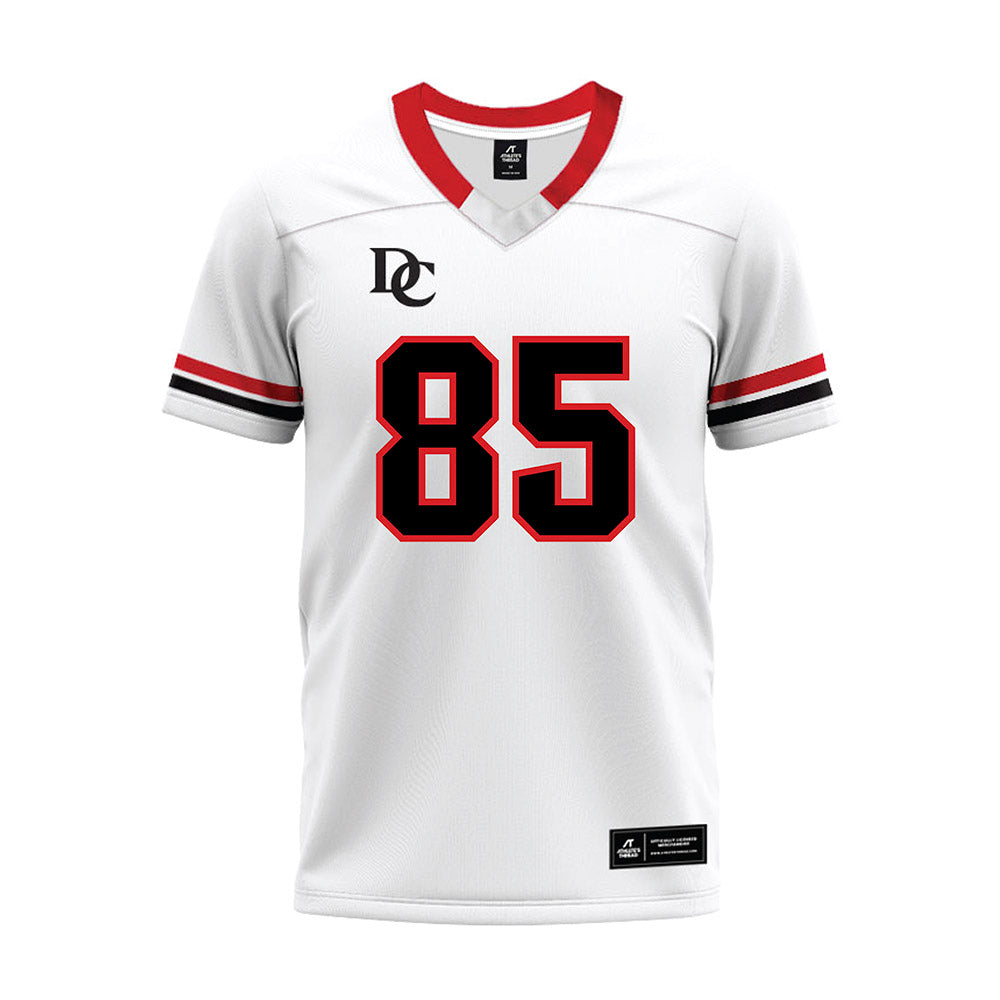 Davidson - NCAA Football : Jack Perozek - 2024 White Premium Football Jersey-0
