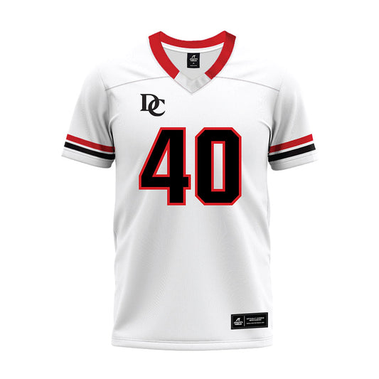 Davidson - NCAA Football : Carius McClain - 2024 White Premium Football Jersey