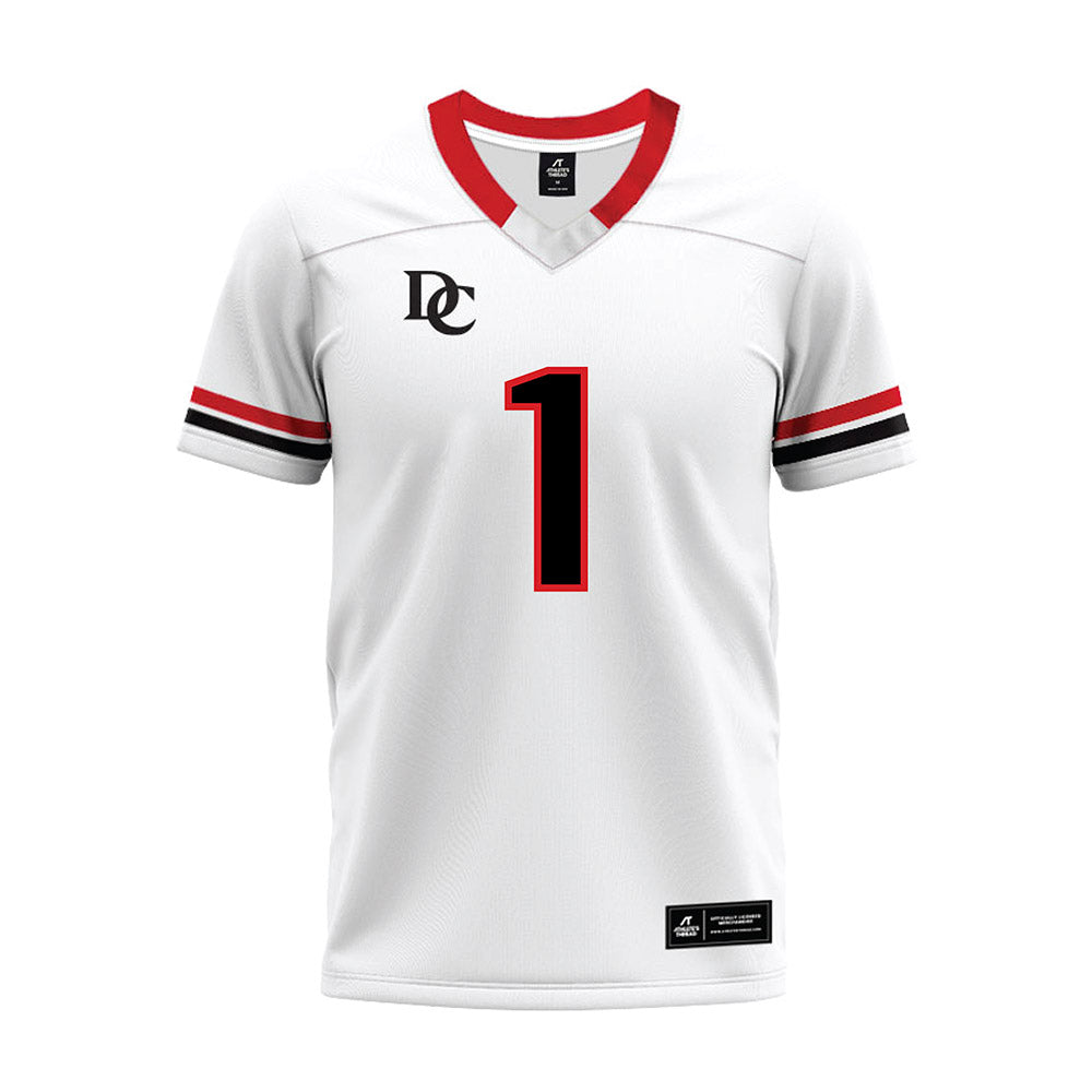 Davidson - NCAA Football : Jaleel Sales - 2024 White Premium Football Jersey