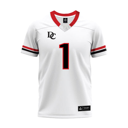 Davidson - NCAA Football : Jaleel Sales - 2024 White Premium Football Jersey
