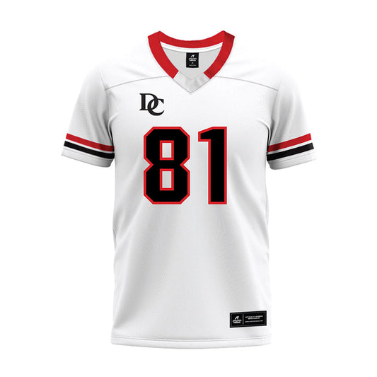 Davidson - NCAA Football : Alani Ajigbotosho - 2024 White Premium Football Jersey