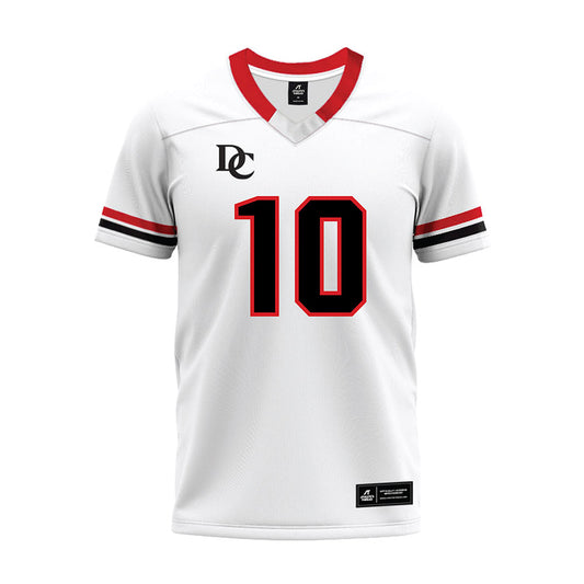 Davidson - NCAA Football : AJ Adams - 2024 White Premium Football Jersey