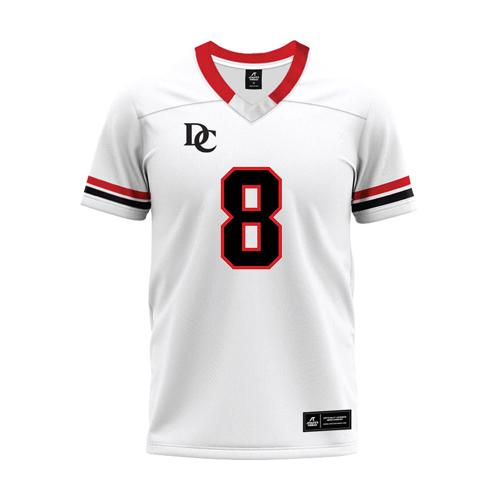 Davidson - NCAA Football : Andrew Frazier - 2024 White Premium Football Jersey
