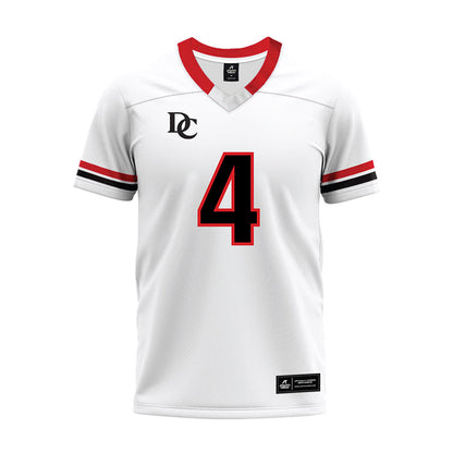 Davidson - NCAA Football : Tahir Henry - 2024 White Premium Football Jersey