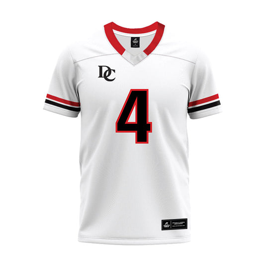 Davidson - NCAA Football : Tahir Henry - 2024 White Premium Football Jersey