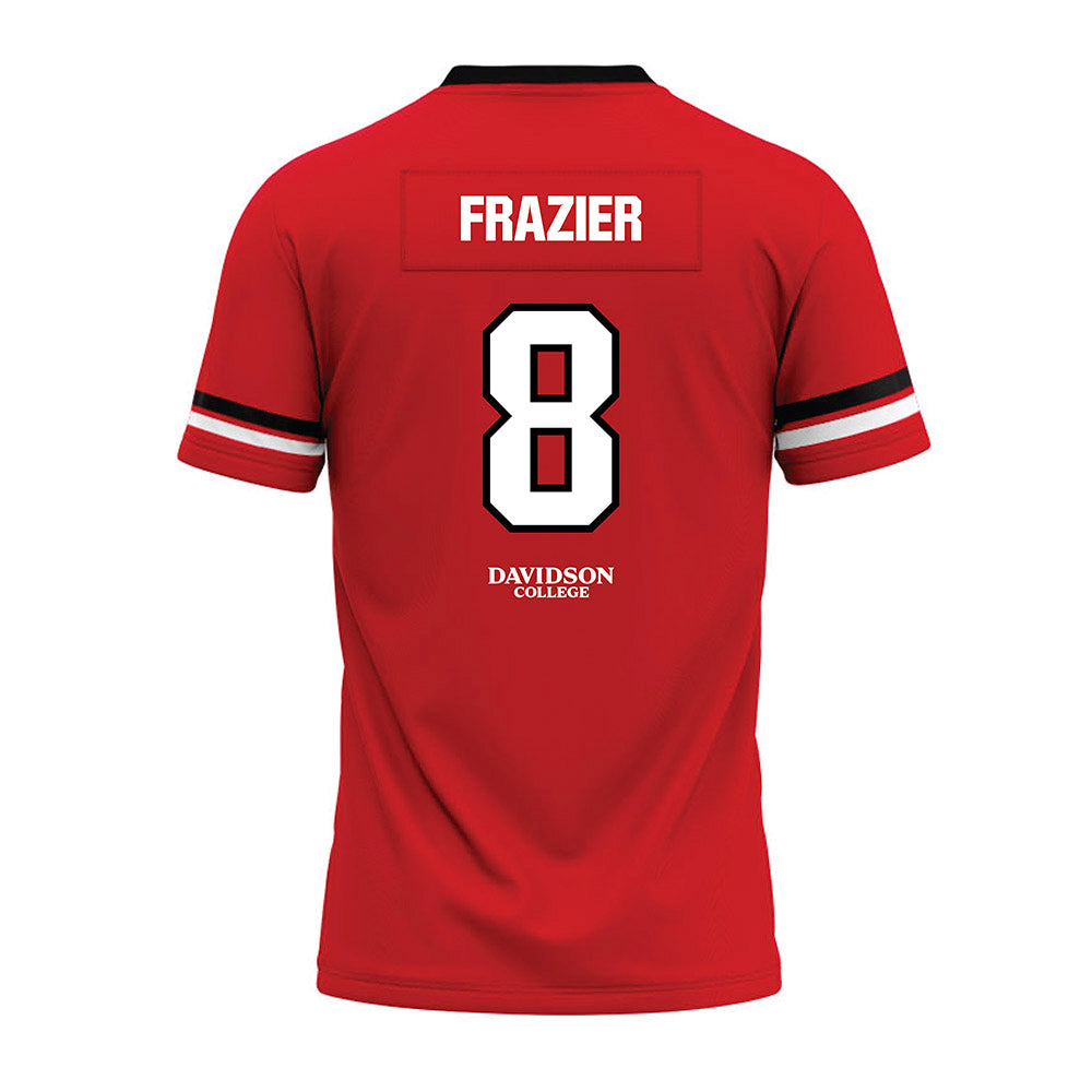 Davidson - NCAA Football : Andrew Frazier - 2024 Orange Premium Football Jersey