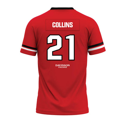 Davidson - NCAA Football : Caiden Collins - 2024 Orange Premium Football Jersey-1