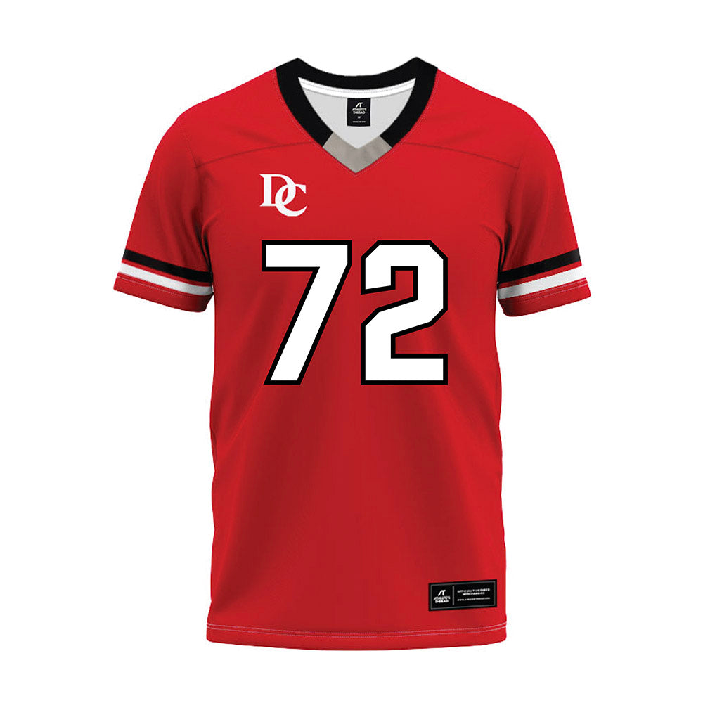 Davidson - NCAA Football : Liam Turner - 2024 Orange Premium Football Jersey