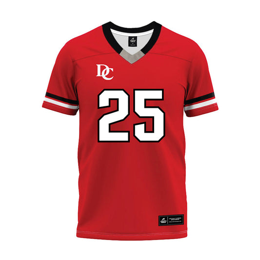 Davidson - NCAA Football : Aaron Carey - 2024 Orange Premium Football Jersey