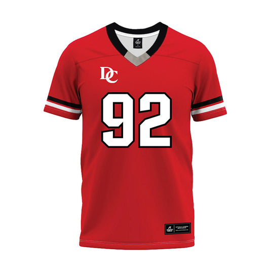 Davidson - NCAA Football : Christian Hayes - 2024 Orange Premium Football Jersey-0