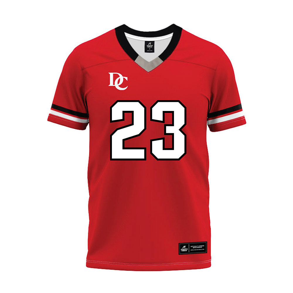 Davidson - NCAA Football : Nakoma Scott - 2024 Orange Premium Football Jersey-0