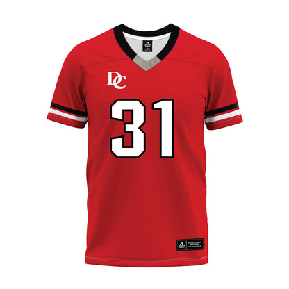 Davidson - NCAA Football : Michael Leonard - 2024 Orange Premium Football Jersey