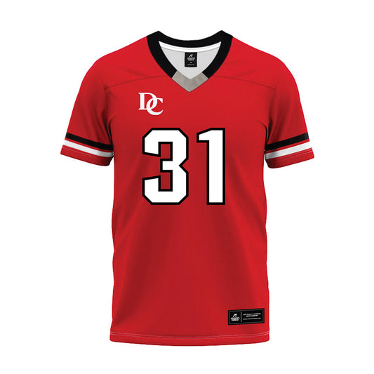 Davidson - NCAA Football : Michael Leonard - 2024 Orange Premium Football Jersey