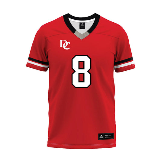 Davidson - NCAA Football : Andrew Frazier - 2024 Orange Premium Football Jersey