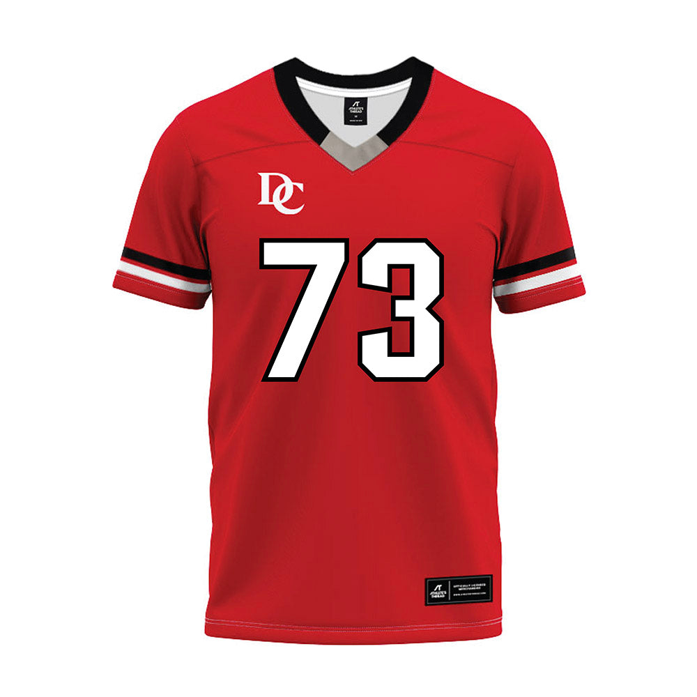 Davidson - NCAA Football : Warren Sandbothe - 2024 Orange Premium Football Jersey-0