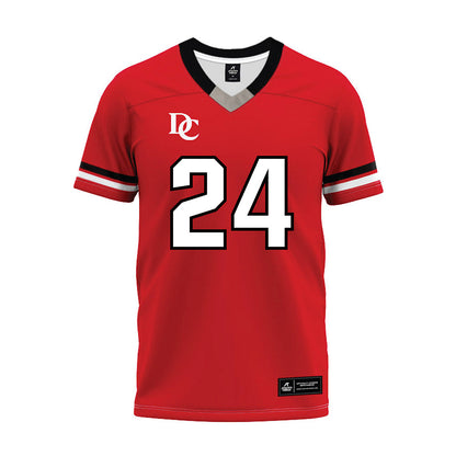 Davidson - NCAA Football : Brodey Berg - 2024 Orange Premium Football Jersey-0
