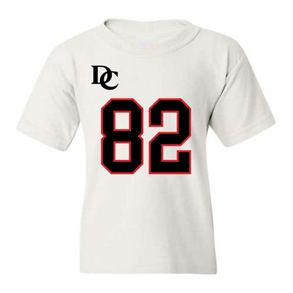 Davidson - NCAA Football : Gavin Yohn - White Replica Shersey Youth T-Shirt