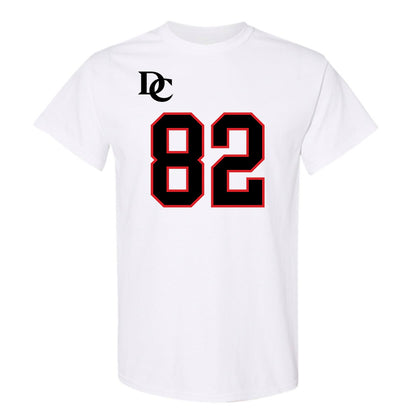 Davidson - NCAA Football : Gavin Yohn - White Replica Shersey T-Shirt