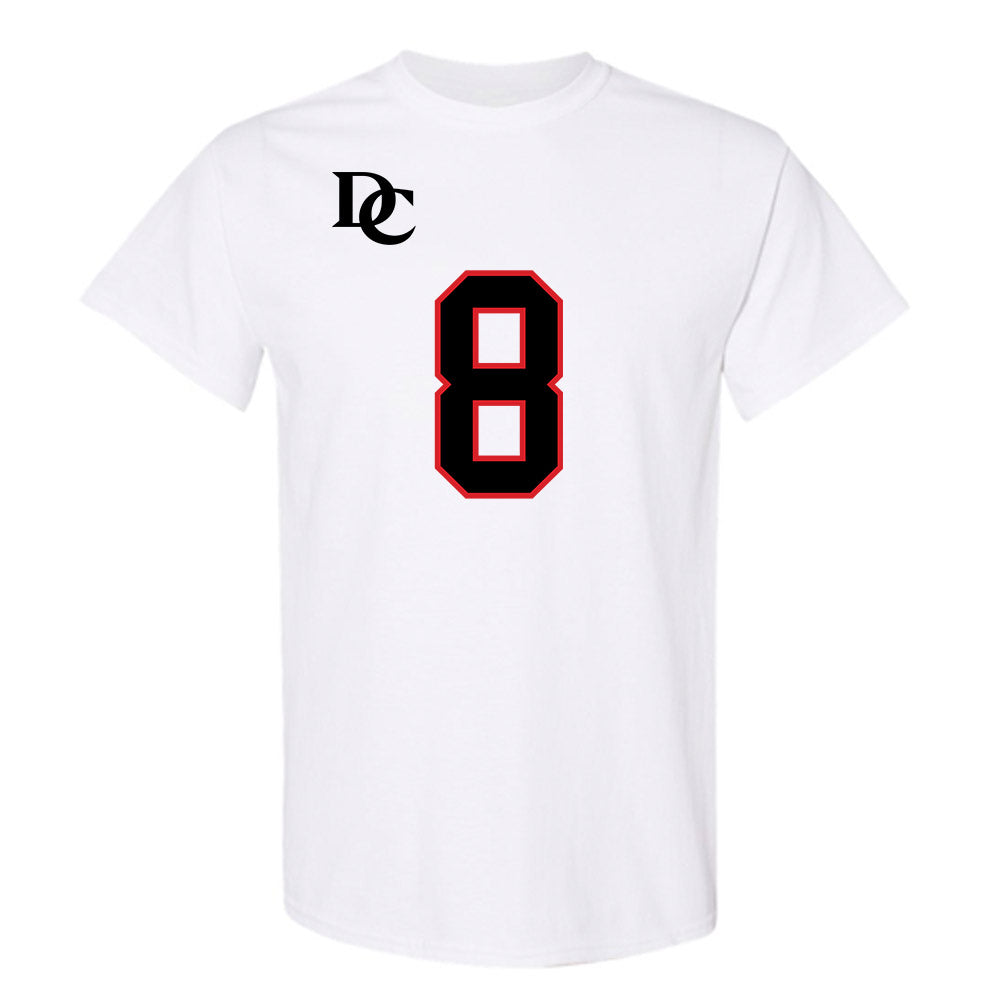 Davidson - NCAA Football : Andrew Frazier - White Replica Shersey T-Shirt