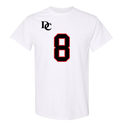 Davidson - NCAA Football : Andrew Frazier - White Replica Shersey T-Shirt
