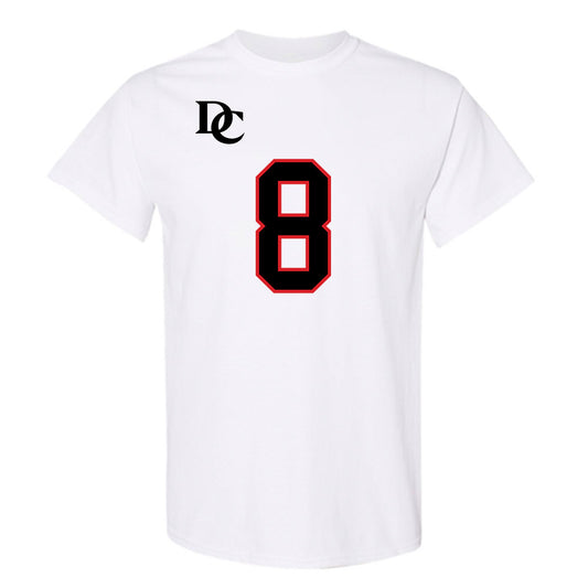 Davidson - NCAA Football : Andrew Frazier - White Replica Shersey T-Shirt