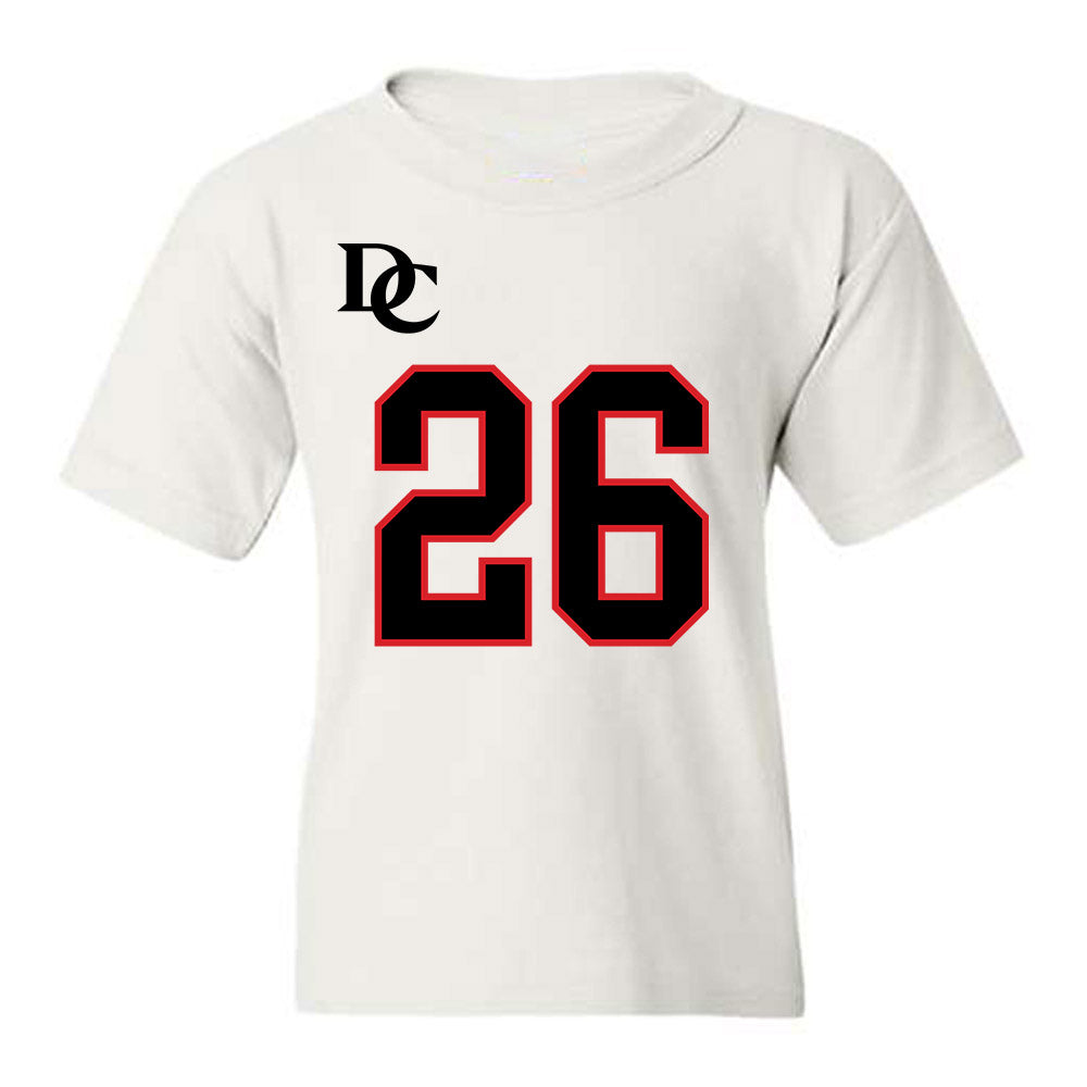 Davidson - NCAA Football : Jayden Ferguson - White Replica Shersey Youth T-Shirt-0