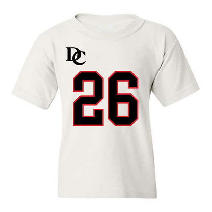 Davidson - NCAA Football : Jayden Ferguson - White Replica Shersey Youth T-Shirt-0