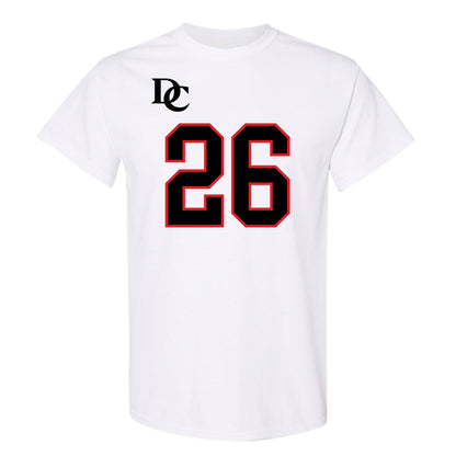 Davidson - NCAA Football : Jayden Ferguson - White Replica Shersey T-Shirt-0