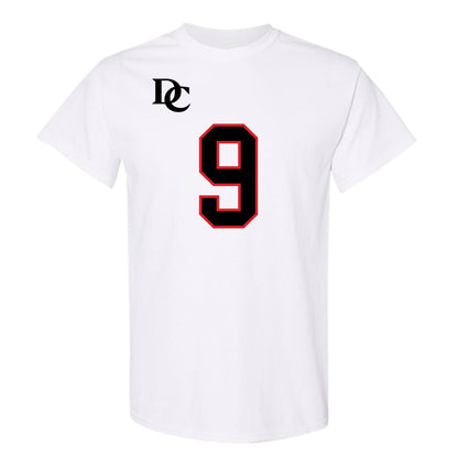 Davidson - NCAA Football : Landon Glezen - White Replica Shersey T-Shirt-0