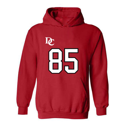 Davidson - NCAA Football : Jack Perozek - Orange Hooded Sweatshirt-0