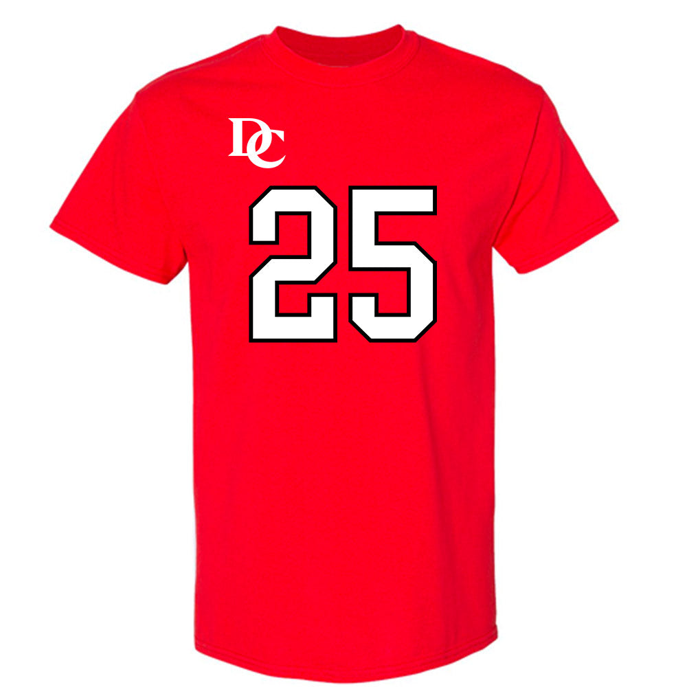 Davidson - NCAA Football : Aaron Carey - Orange T-Shirt