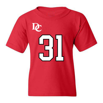 Davidson - NCAA Football : Michael Leonard - Orange Youth T-Shirt