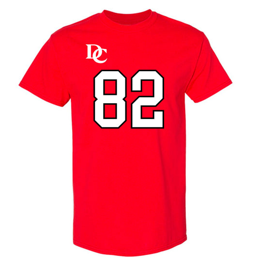 Davidson - NCAA Football : Gavin Yohn - Orange T-Shirt