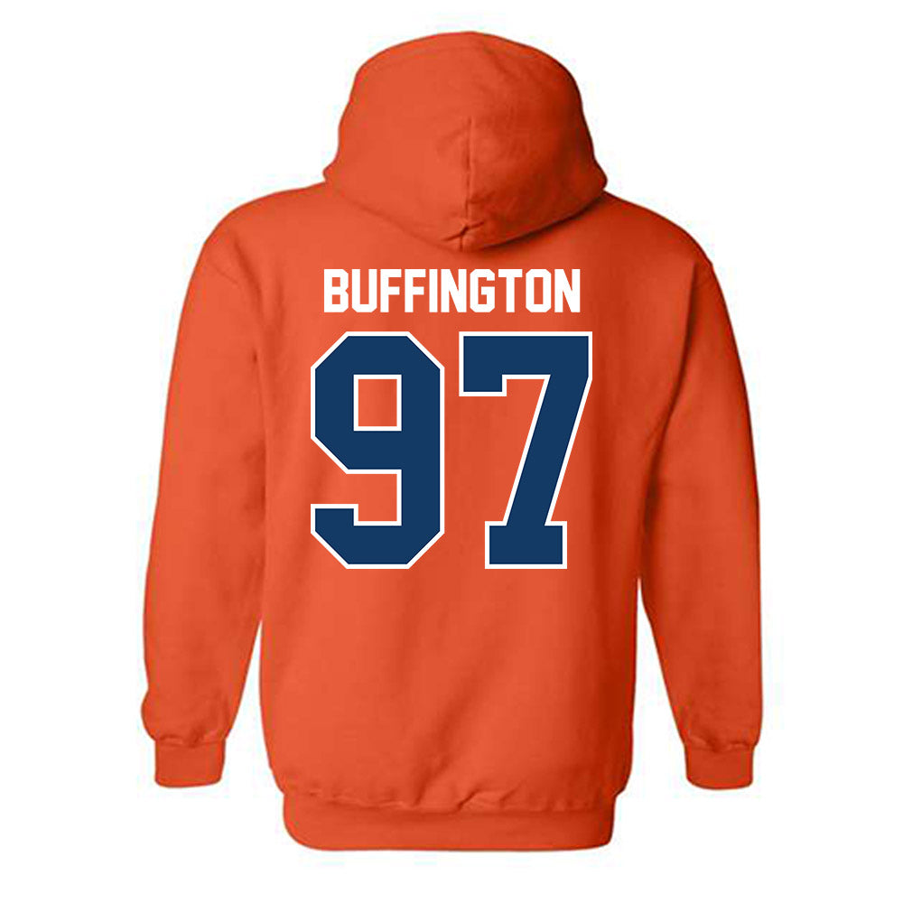 Bucknell - NCAA Football : Eliseo Buffington - Classic Shersey Hooded Sweatshirt-1