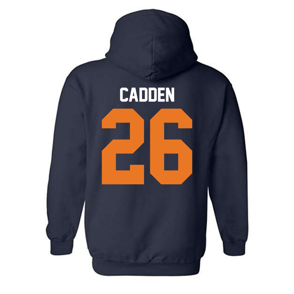 Bucknell - NCAA Football : Michael Cadden - Classic Shersey Hooded Sweatshirt-1