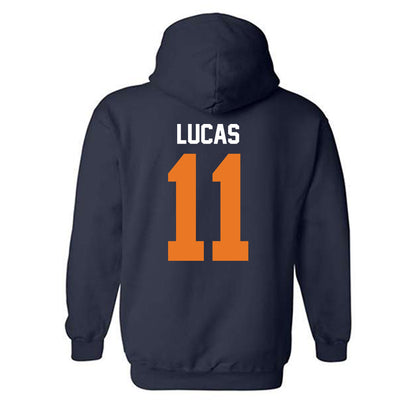 Bucknell - NCAA Men's Soccer : Jack Lucas - Classic Shersey Hooded Sweatshirt-1