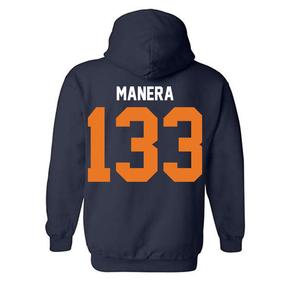 Bucknell - NCAA Wrestling : Bryce Manera - Classic Shersey Hooded Sweatshirt-1