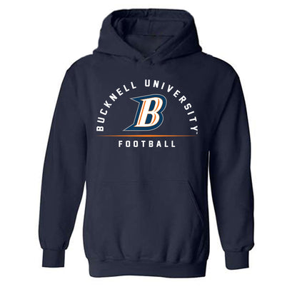 Bucknell - NCAA Football : Tristano Menconi - Classic Shersey Hooded Sweatshirt-0