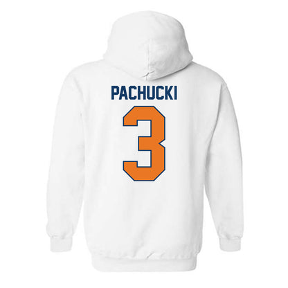 Bucknell - NCAA Men's Basketball : Aleksander Pachucki - Hooded Sweatshirt-1