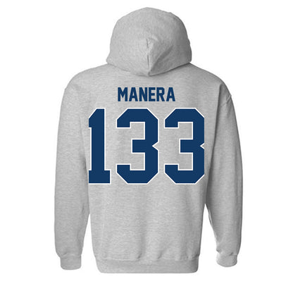 Bucknell - NCAA Wrestling : Bryce Manera - Classic Shersey Hooded Sweatshirt-1