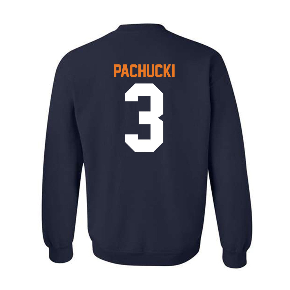 Bucknell - NCAA Men's Basketball : Aleksander Pachucki - Classic Shersey Crewneck Sweatshirt-1